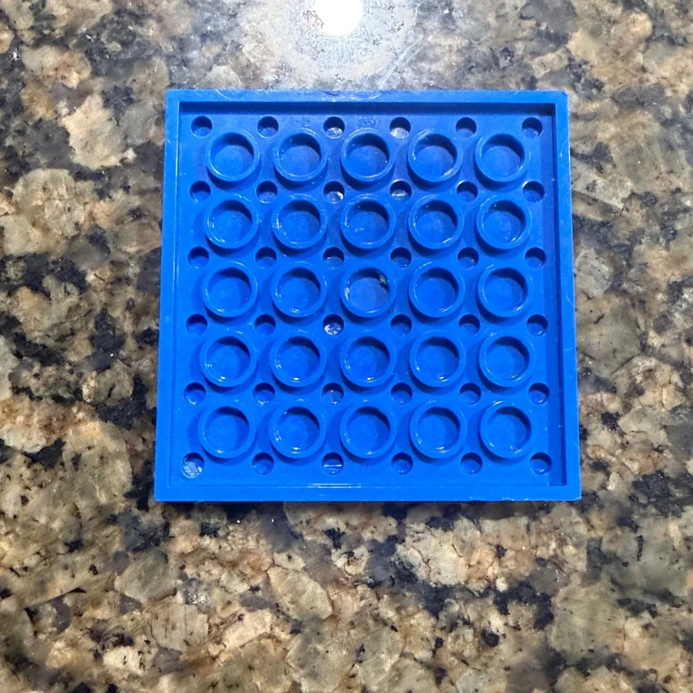 LEGO Blue Plate 6x6 Square Base Building Part‎ 3958 Replacement Piece